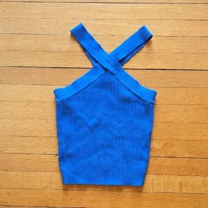 House of Harlow 1960, Cleo Tank, Royal Blue, EUC, Women's S
